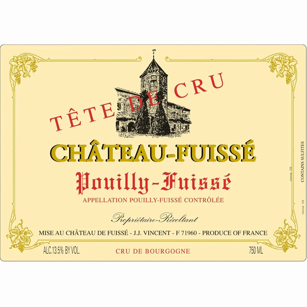 Pouilly-Fuisse Tete de Cru Bottle