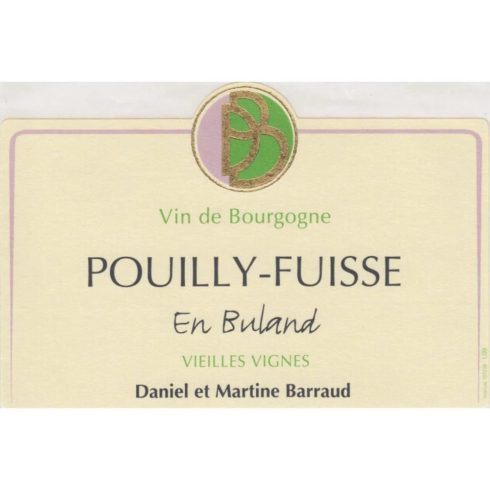 Pouilly-Fuisse En Buland Bottle