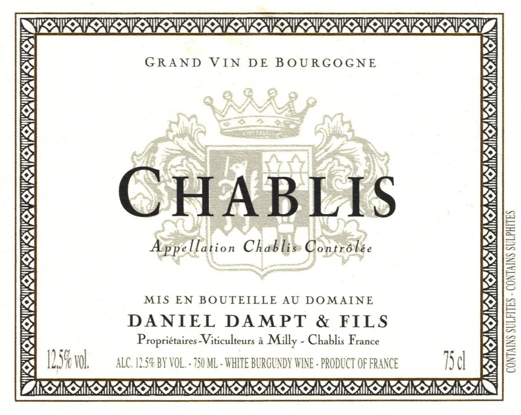 Chablis Bottle