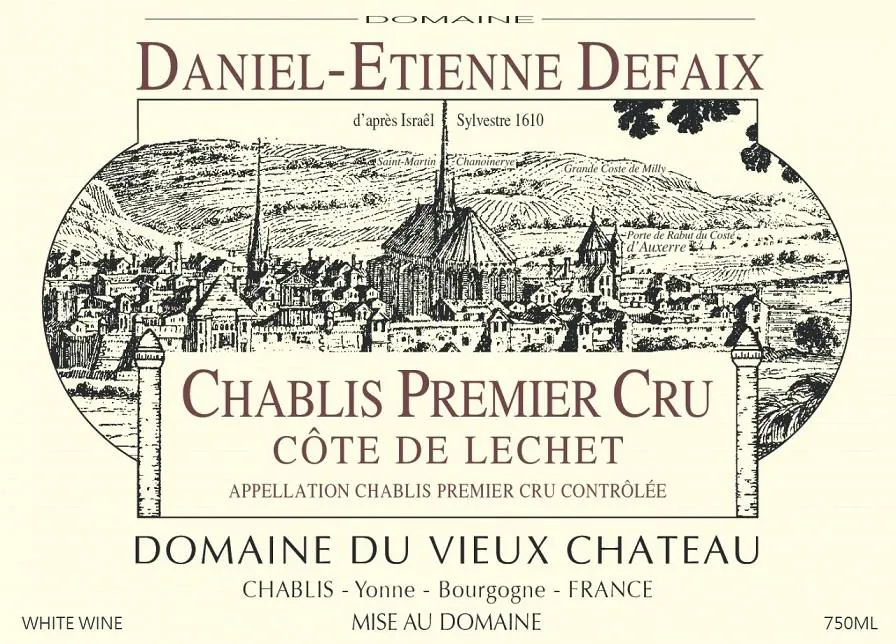 Chablis Cote de Lechet Premier Cru Bottle