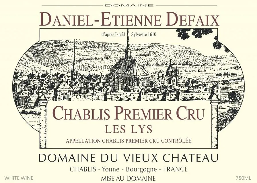 Chablis Les Lys Premier Cru Bottle