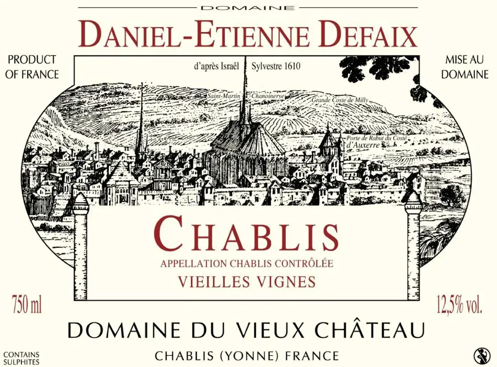 Chablis Vieilles Vignes Bottle