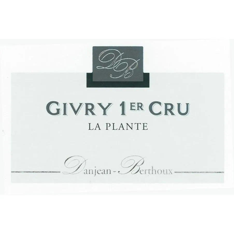 Givry La Plante Premier Cru Rouge Bottle