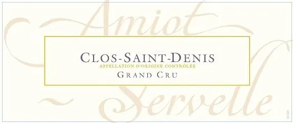 Clos-St-Denis Grand Cru Bottle