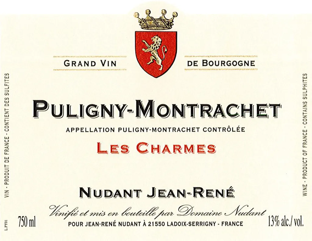 Puligny-Montrachet Les Charmes Bottle