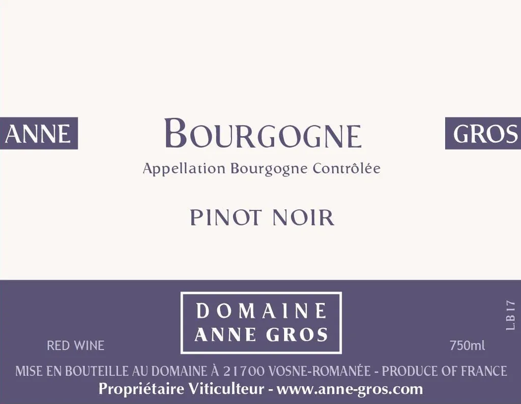 Bourgogne Pinot Noir Bottle
