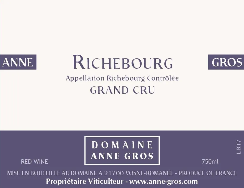 Richebourg Grand Cru Bottle