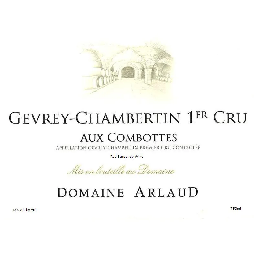 Gevrey Chambertin Premier Cru Aux Combottes Bottle