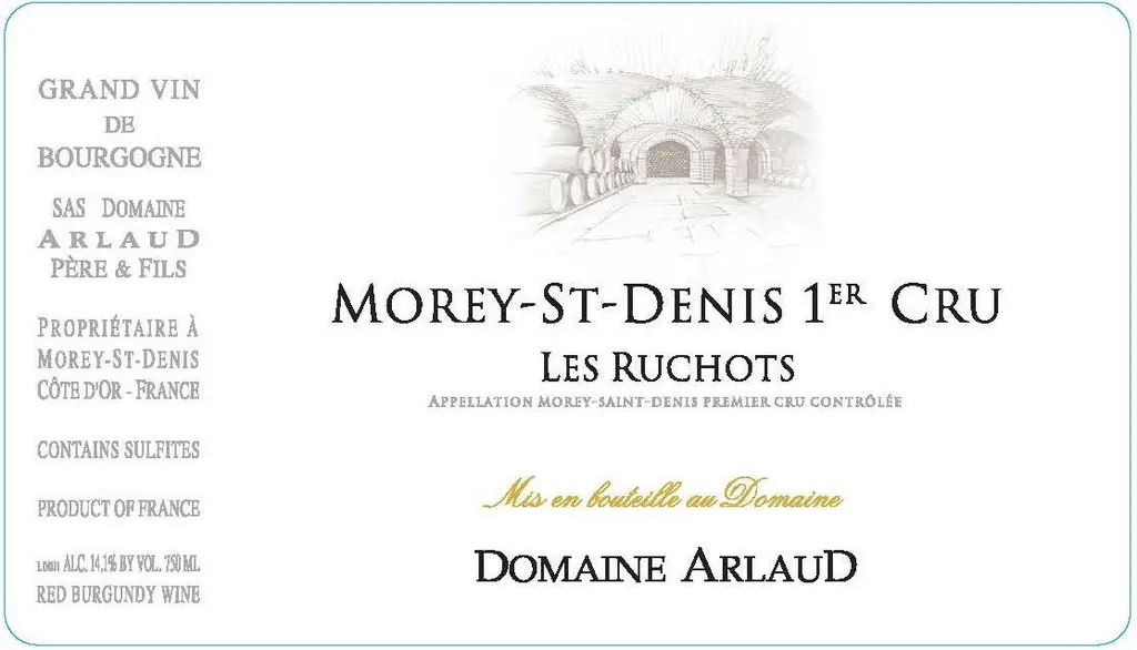 Morey-St-Denis Les Ruchots Premier Cru Bottle