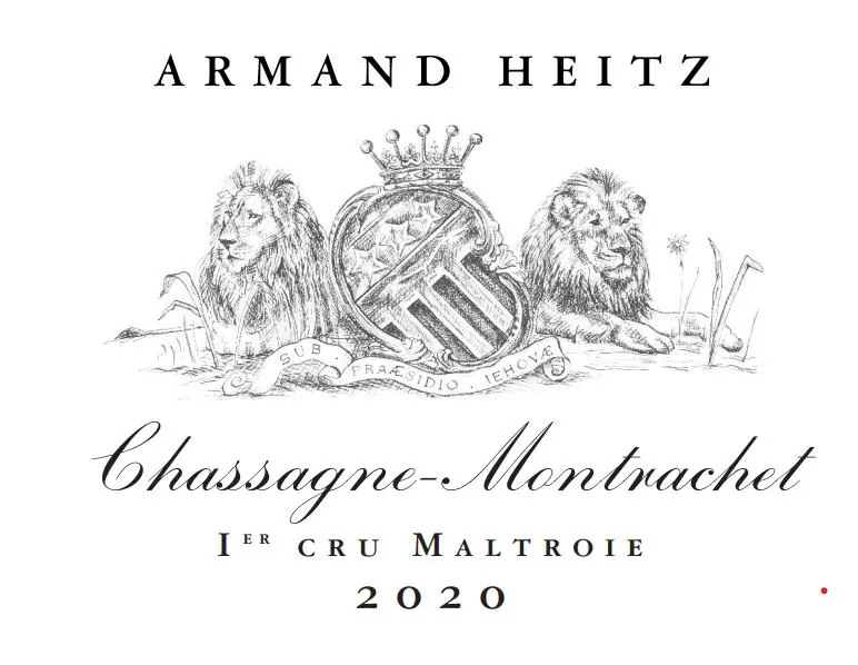 Chassagne-Montrachet La Maltroie Premier Cru Bottle