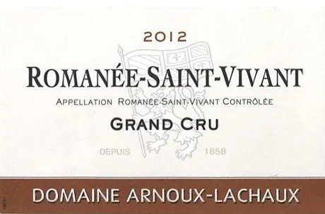 Romanee Saint Vivant Grand Cru Bottle