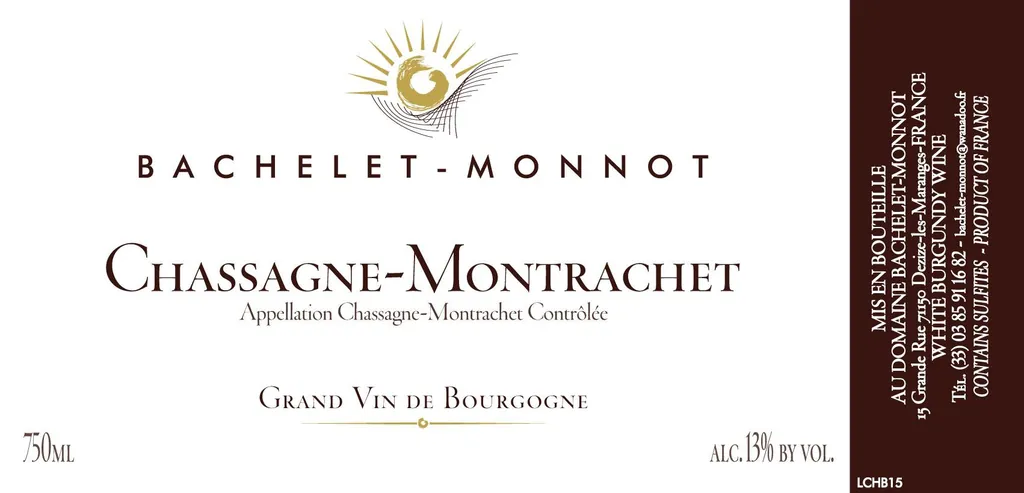 Chassagne-Montrachet Bottle