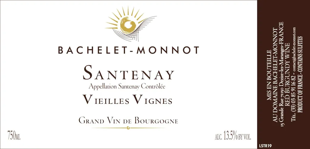 Santenay Rouge Vieilles Vignes Bottle