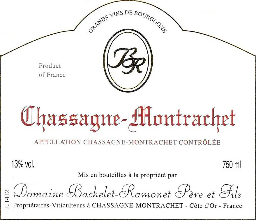 Bachelet-Ramonet Chassagne-Montrachet Rouge Bottle