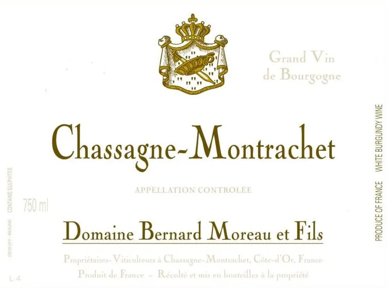 Chassagne-Montrachet Bottle