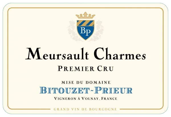 Meursault Charmes Premier Cru Bottle