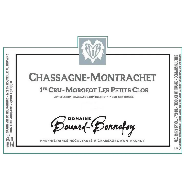 Les Petits Clos Chassagne-Montrachet Premier Cru Bottle