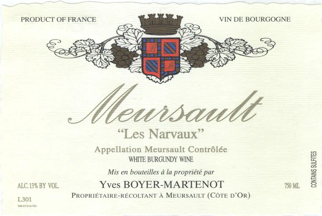 Meursault Les Narvaux Bottle