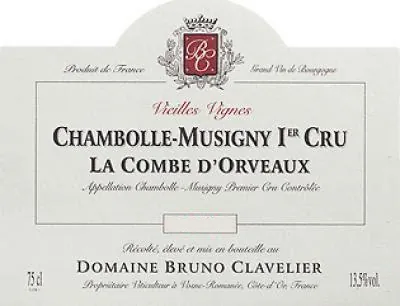 Chambolle-Musigny La Combe d'Orveaux Vieilles Vignes Premier Cru Bottle