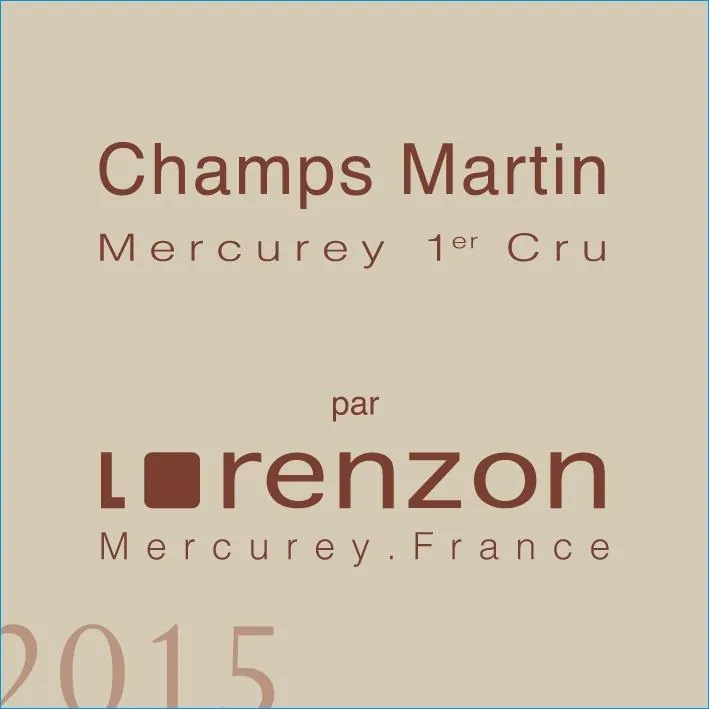 Mercurey Champs Martin Premier Cru Bottle
