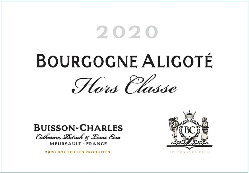 Aligote Hors Classe Bottle