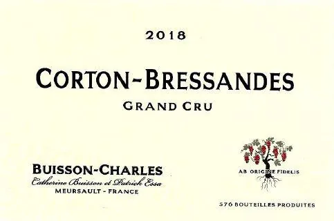 Corton Bressandes Grand Cru Bottle