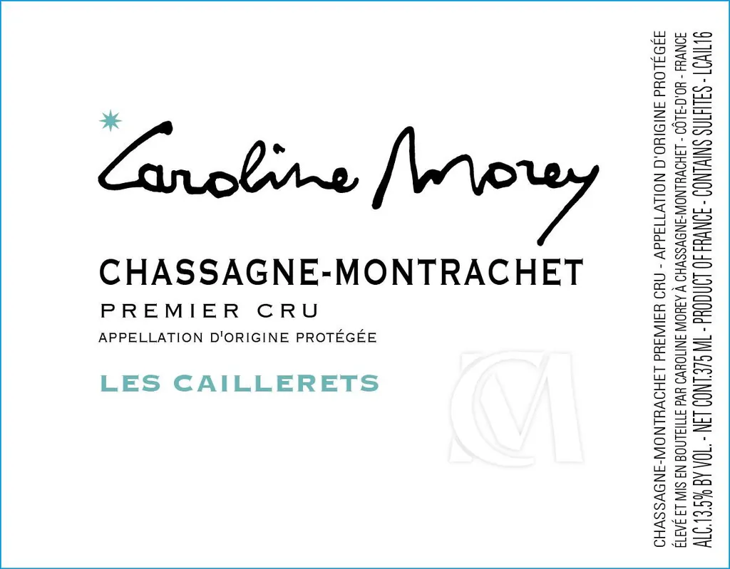 Chassagne-Montrachet Caillerets Premier Cru Bottle