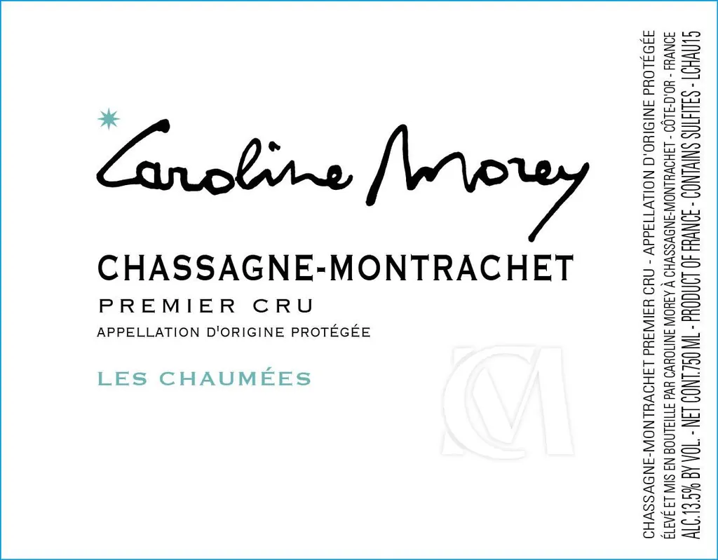 Chassagne-Montrachet Chaumees Premier Cru Bottle