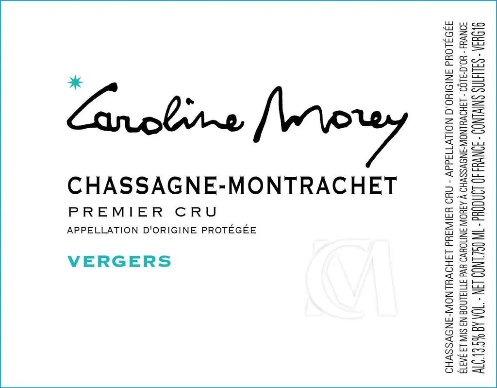 Chassagne-Montrachet Vergers Premier Cru Bottle