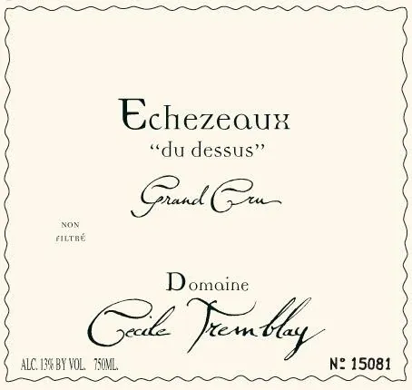 Echezeaux du Dessus Grand Cru Bottle