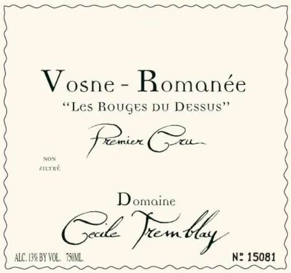 Vosne-Romanee Les Rouges du Dessus Bottle