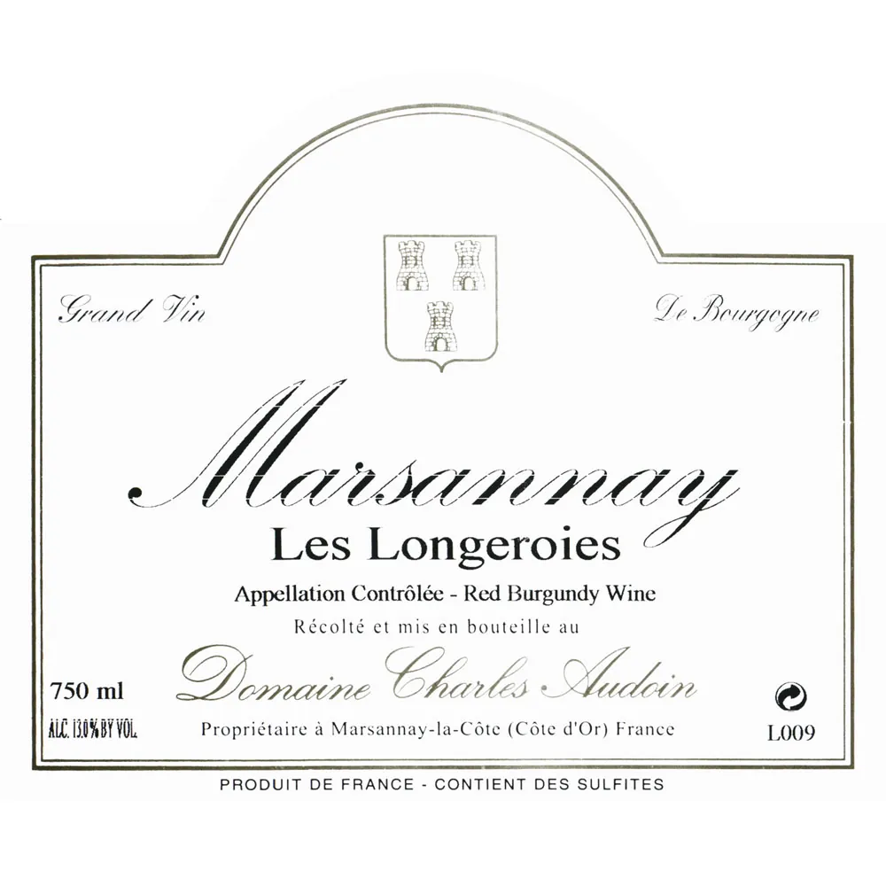 Marsannay Les Longeroies Bottle