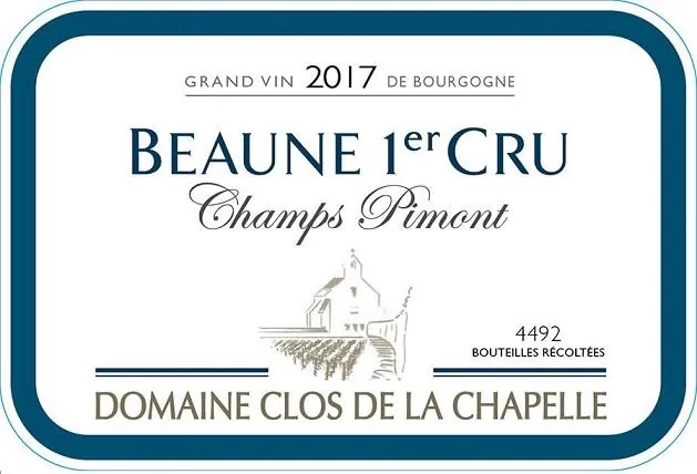 Beaune Champs Pimont Premier Cru Bottle