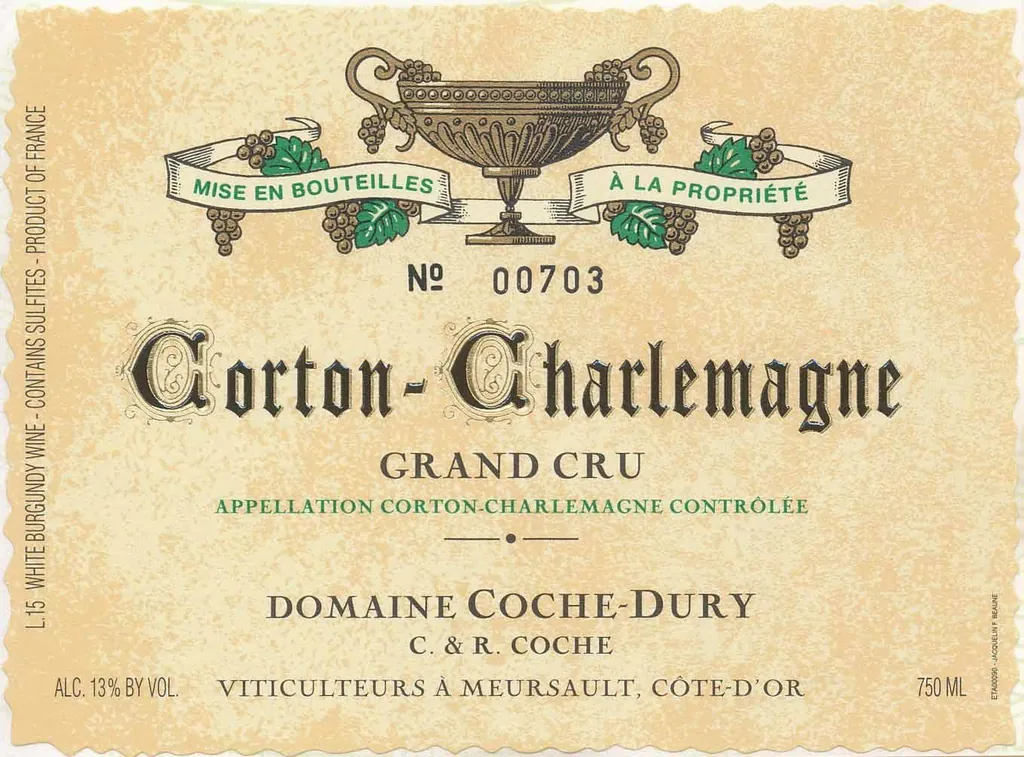 Corton-Charlemagne Grand Cru Bottle