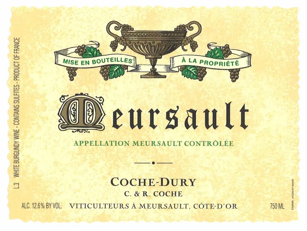 Meursault Bottle