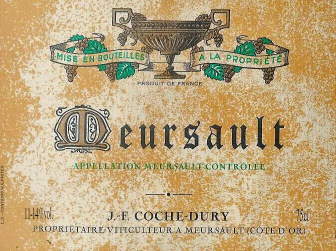 Meursault blanc Bottle