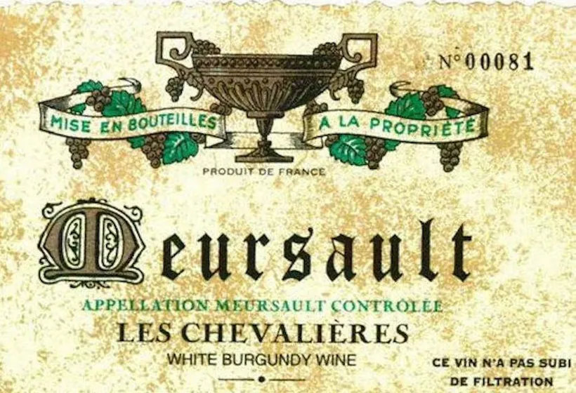 Meursault Les Chevalieres Bottle