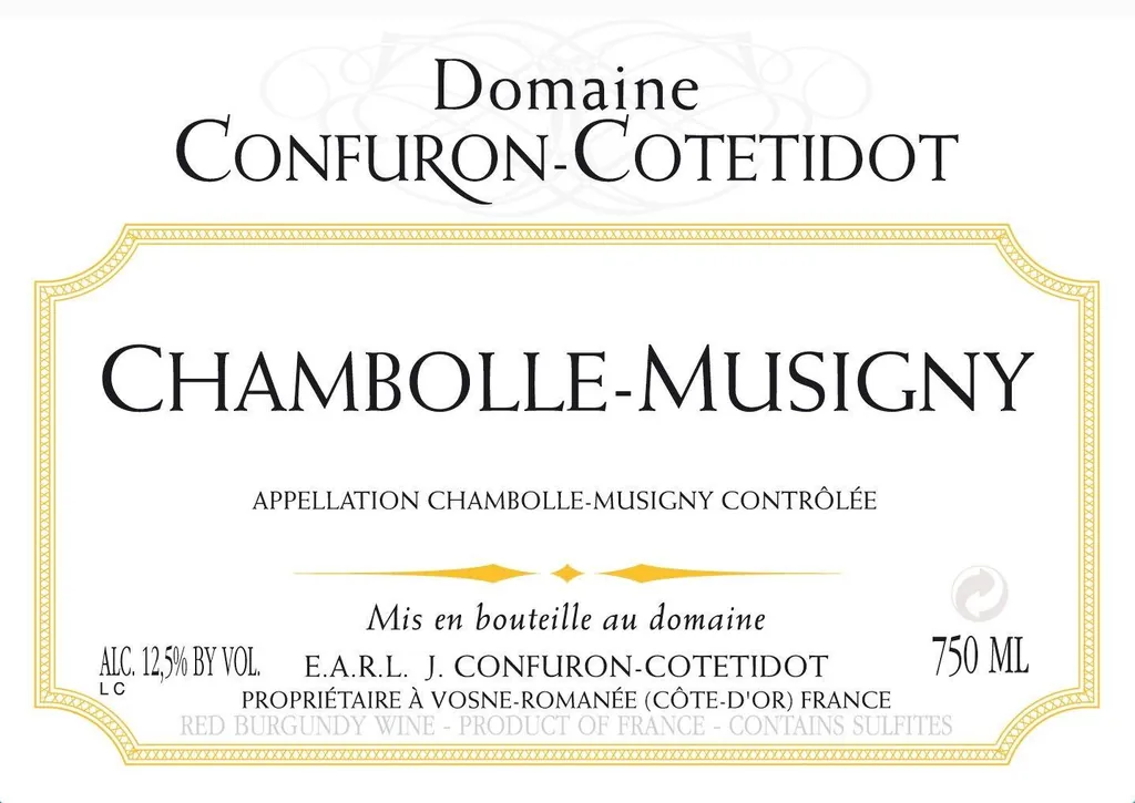 Chambolle-Musigny Bottle