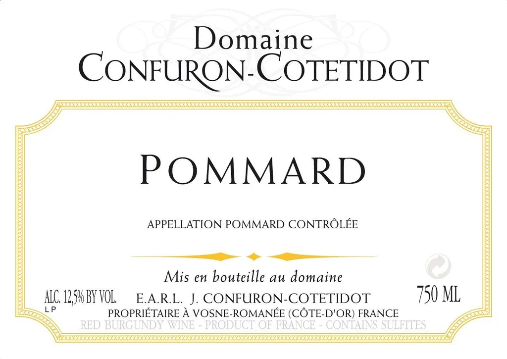 Pommard Bottle