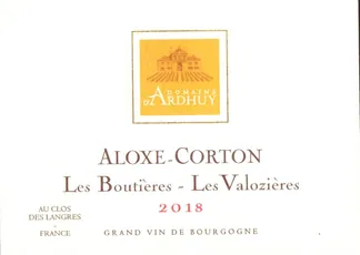 Aloxe-Corton Les Boutieres-Les Valozieres Bottle