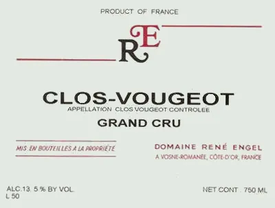 Clos-Vougeot Grand Cru Bottle