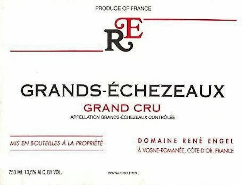 Grands-Echezeaux Grand Cru Bottle