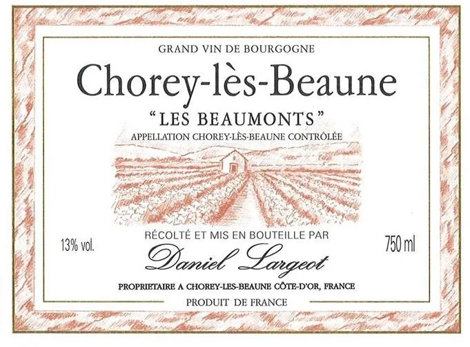 Chorey-les-Beaune Les Beaumonts Bottle