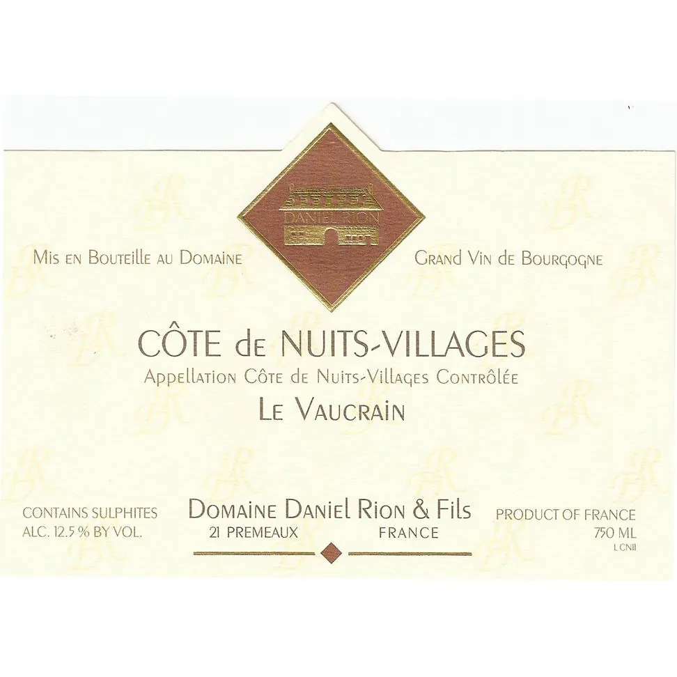 Cote de Nuits Villages Bottle