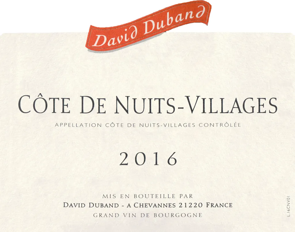 Cote de Nuits-Village Bottle