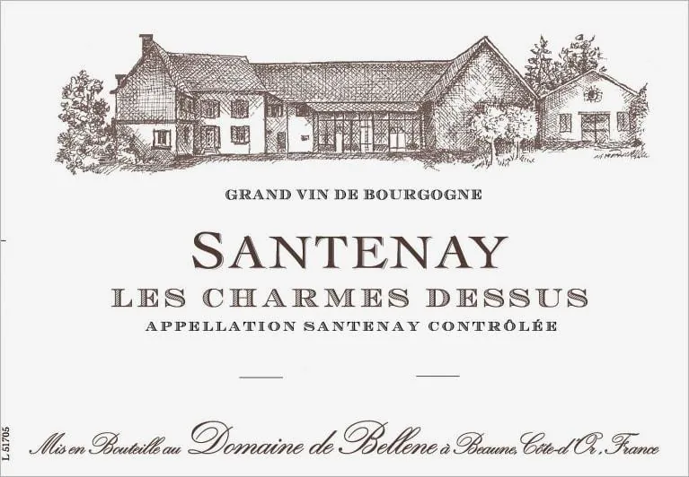 Santenay Blanc Les Charmes Dessus Bottle