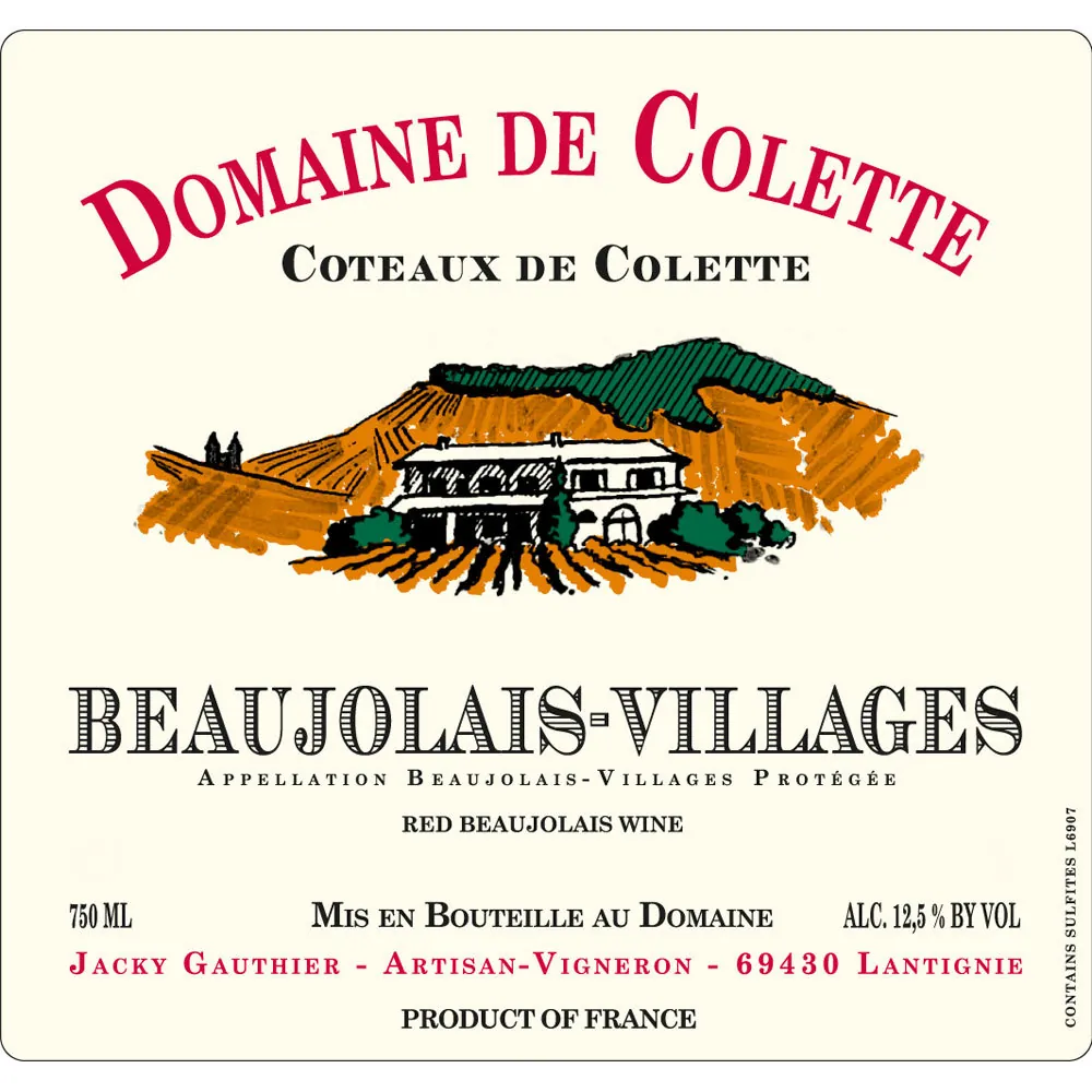 Beaujolais Villages Bottle