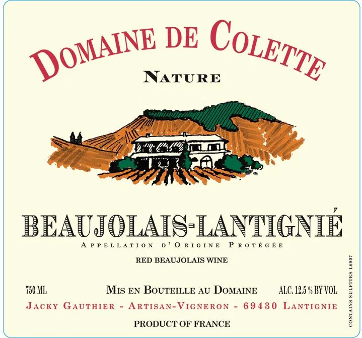 Beaujolais-Lantignie Nature Bottle