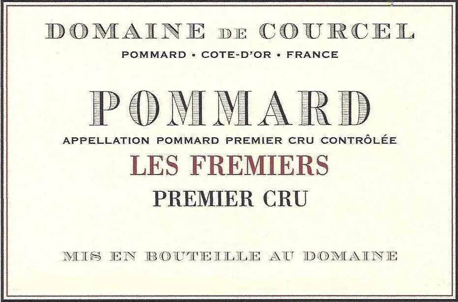 Pommard Fremiers Premier Cru Bottle