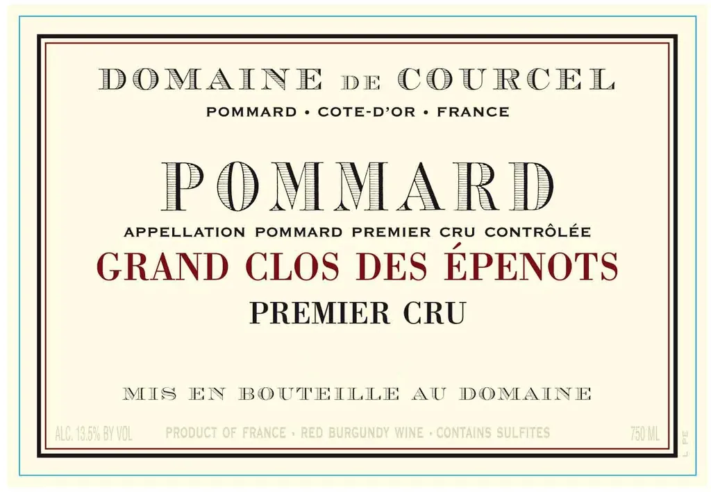 Pommard Grand Clos des Epenots Premier Cru Bottle
